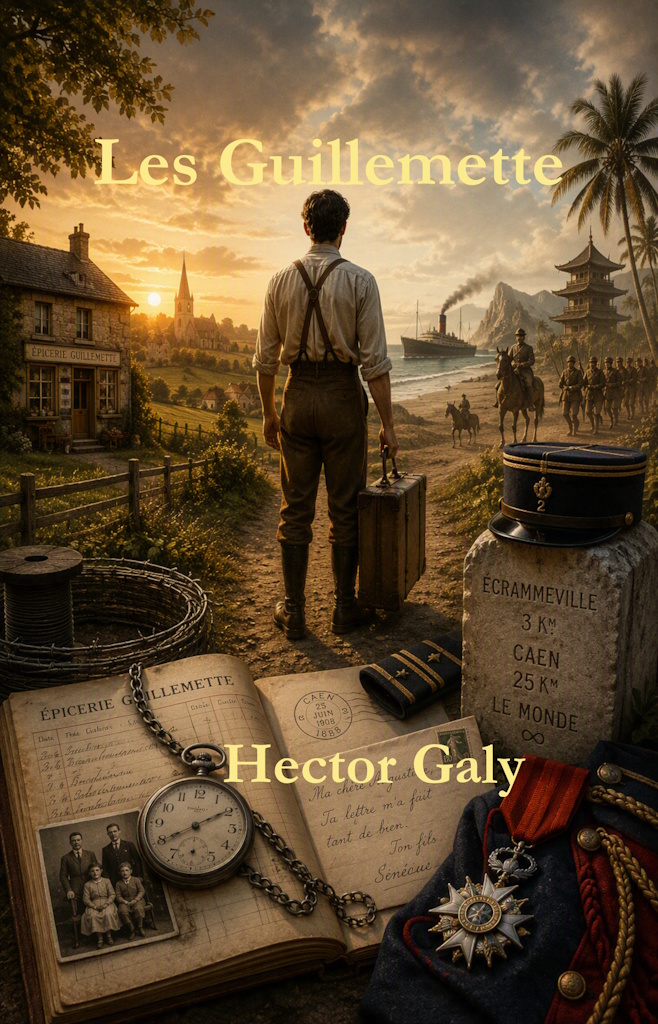 Couverture du roman Les Guillemette
